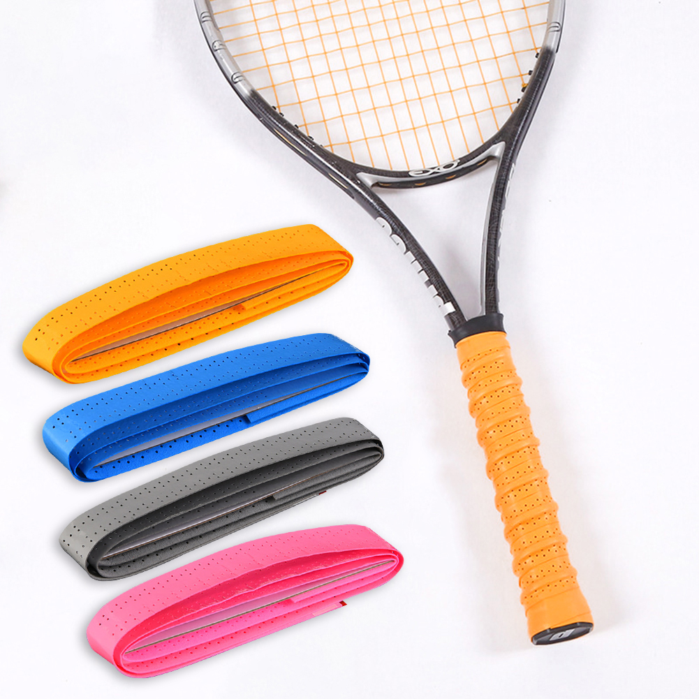 Fasce per racchette da tennis Nastro per impugnatura da badminton Fascia per sudore traspirante antiscivolo per ornamenti sportivi per esercizi all'aperto