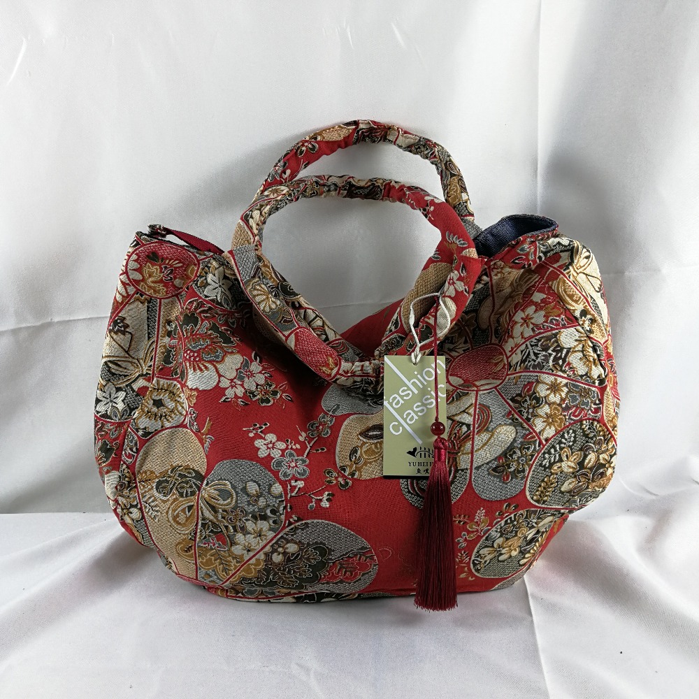 women bags vintage flower shoulder bag fringe handbags (7)
