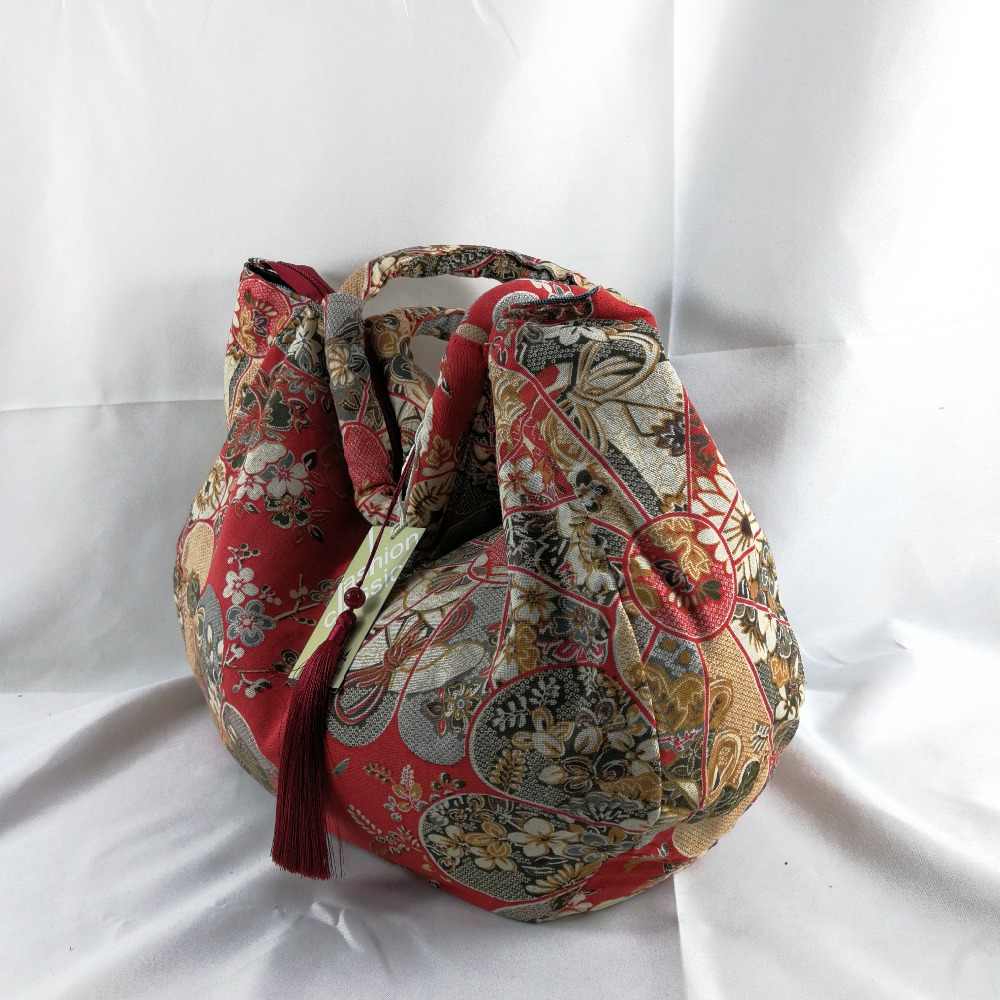 women bags vintage flower shoulder bag fringe handbags (6)