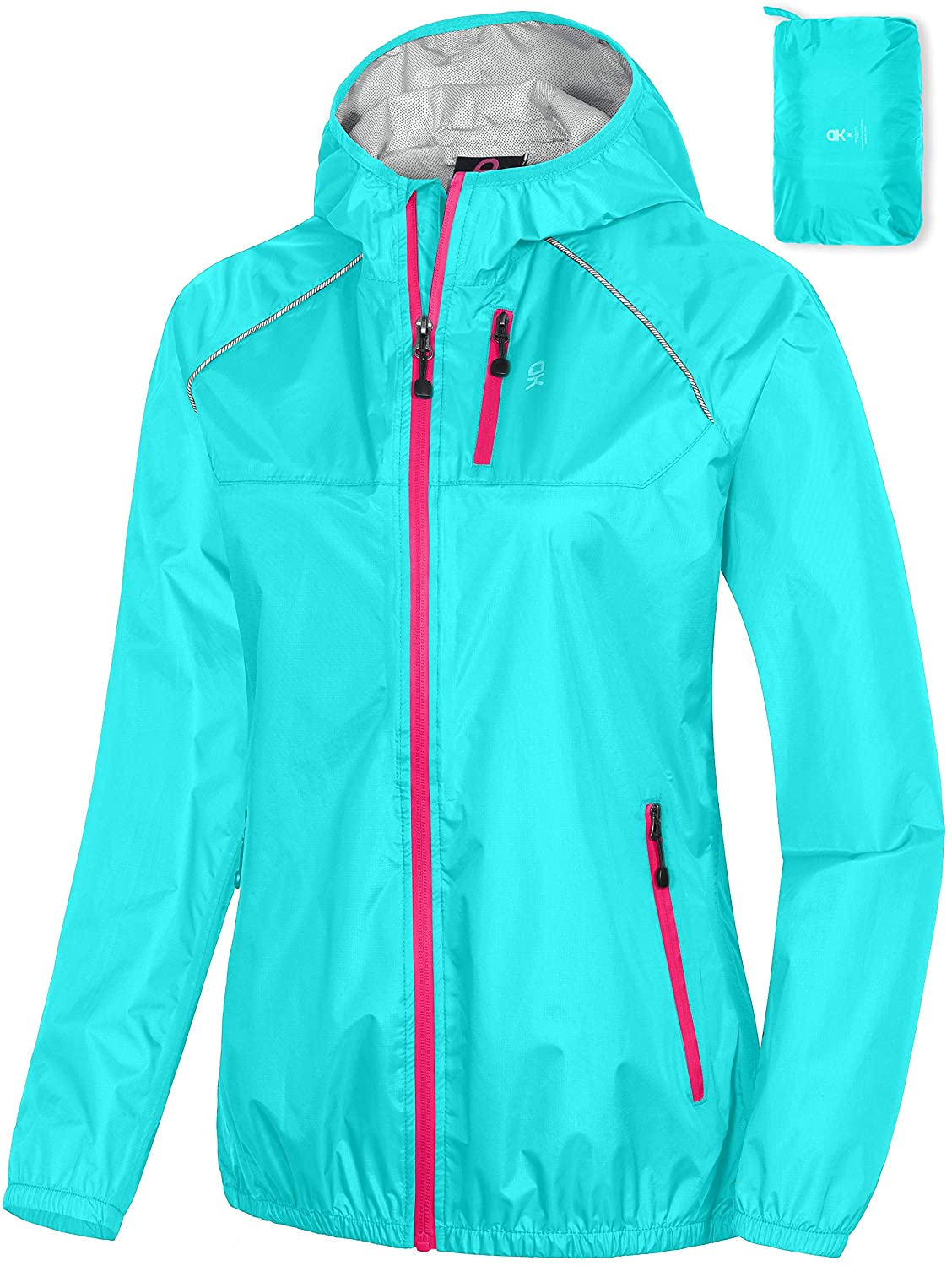 womens waterproof cycling jacket with hood