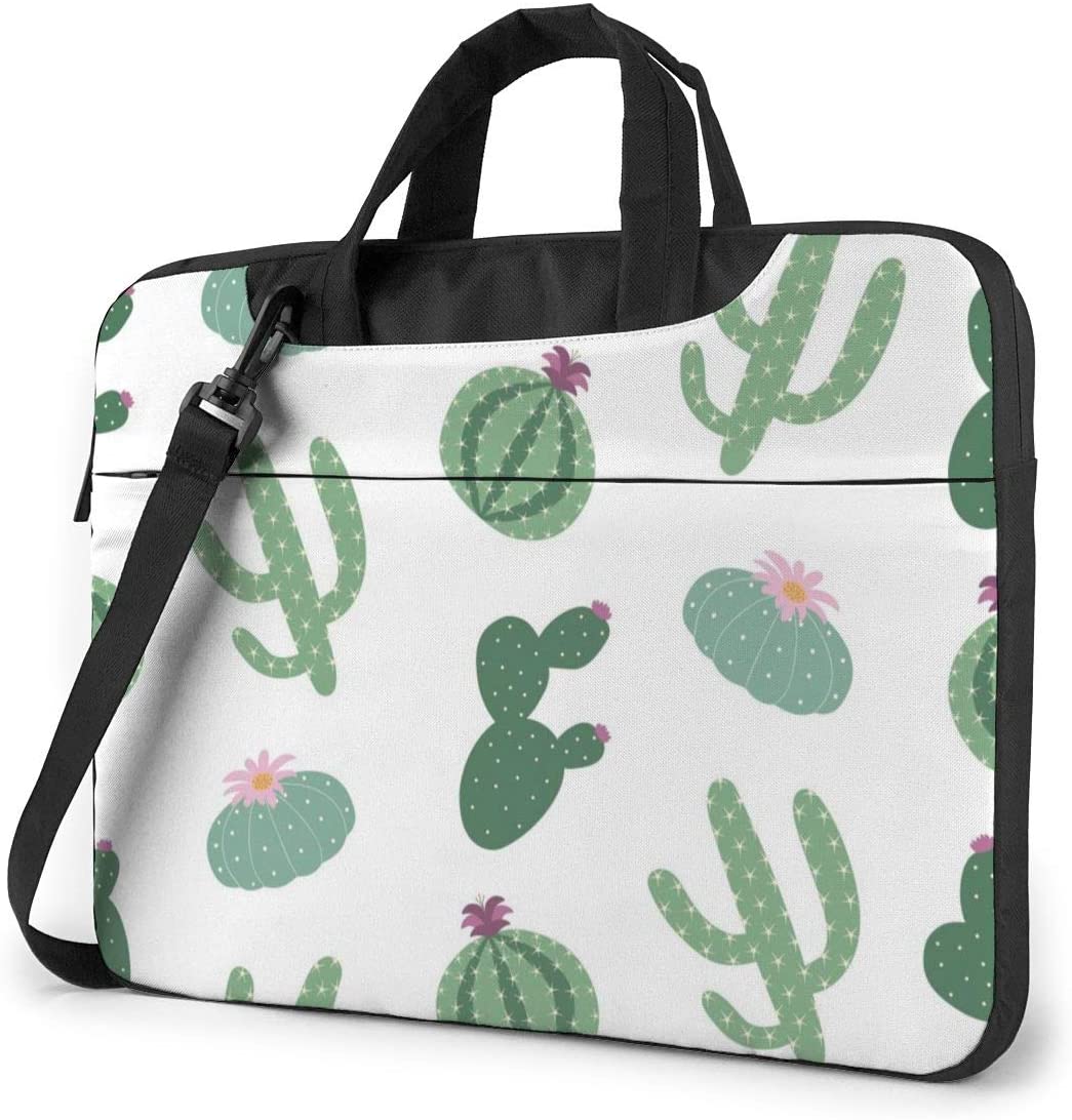 Green Cactus Cute Funny Cartoon Plant Laptop Case 15 6 Inch Computer Carrying Protective Case With Strap Bag Shoulder Bags Dhgate Com