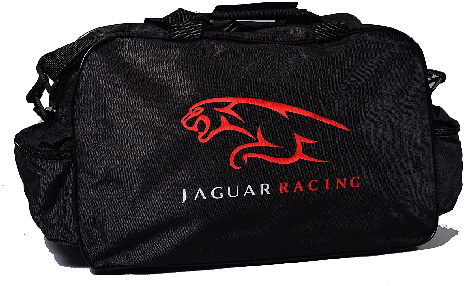 Jaguar Racing Logo Duffle Travel Sport Gym Bag Backpack: Sports