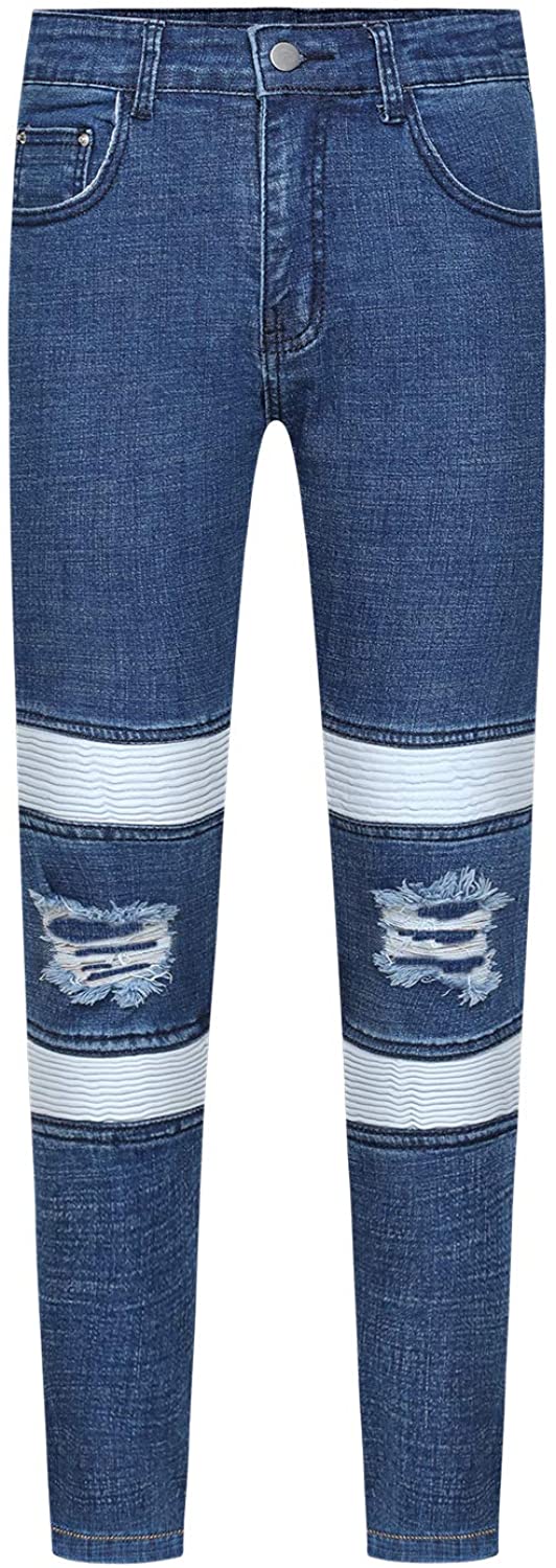 mens skinny tapered jeans
