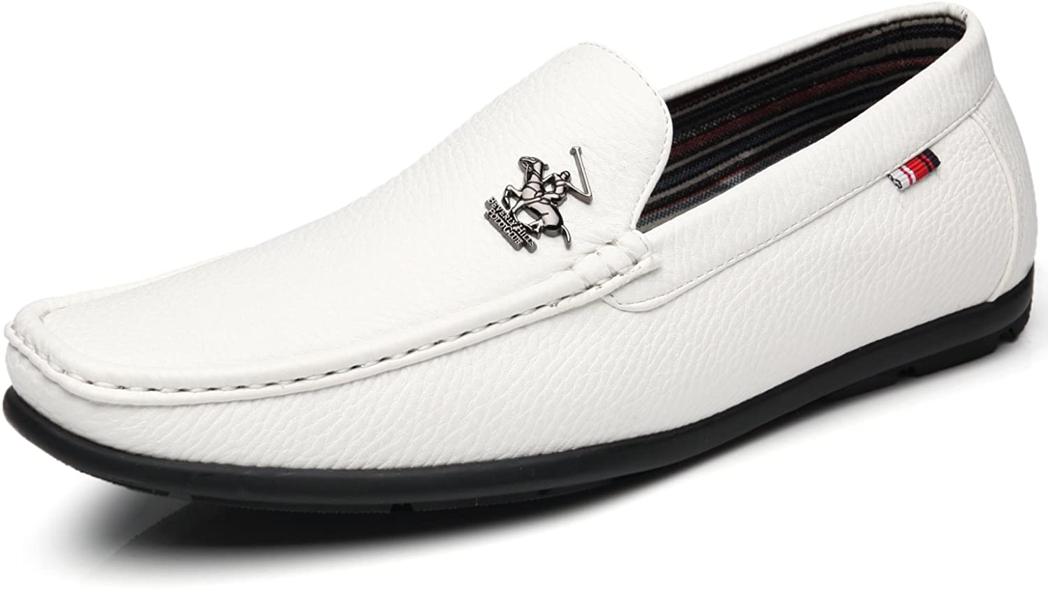 white polo slippers