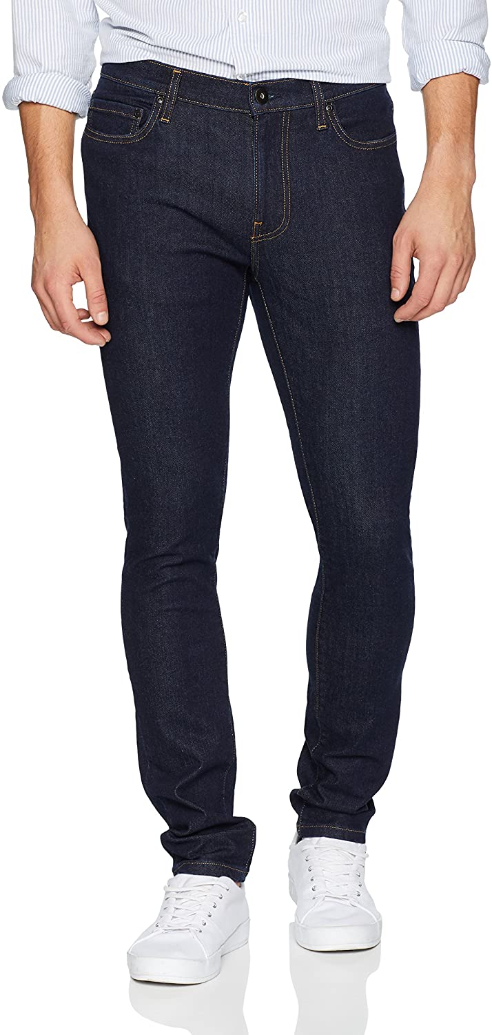 mens skinny tapered jeans
