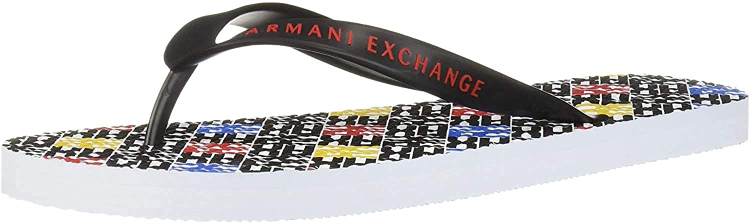 armani exchange sandals mens