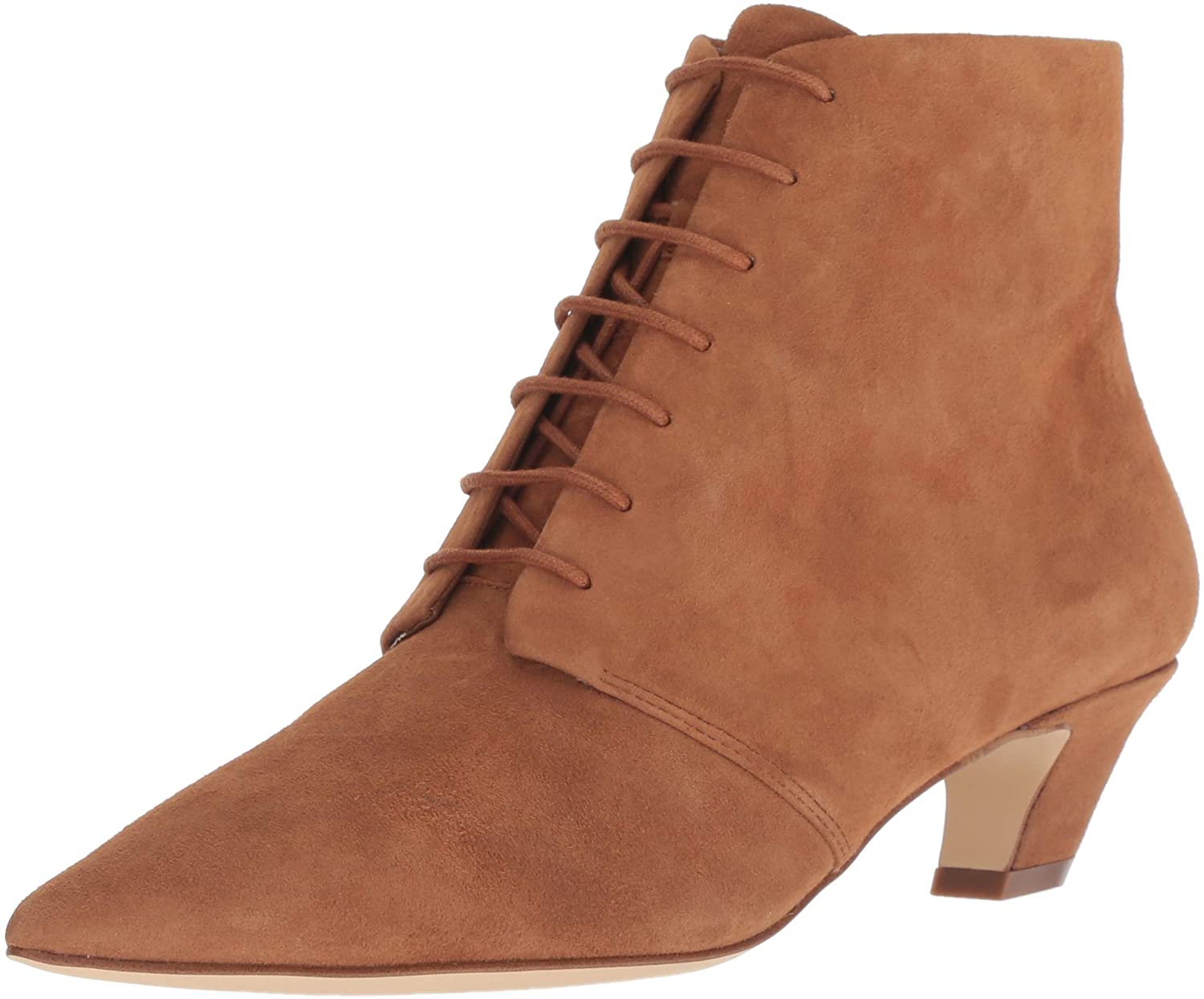 beige half boots
