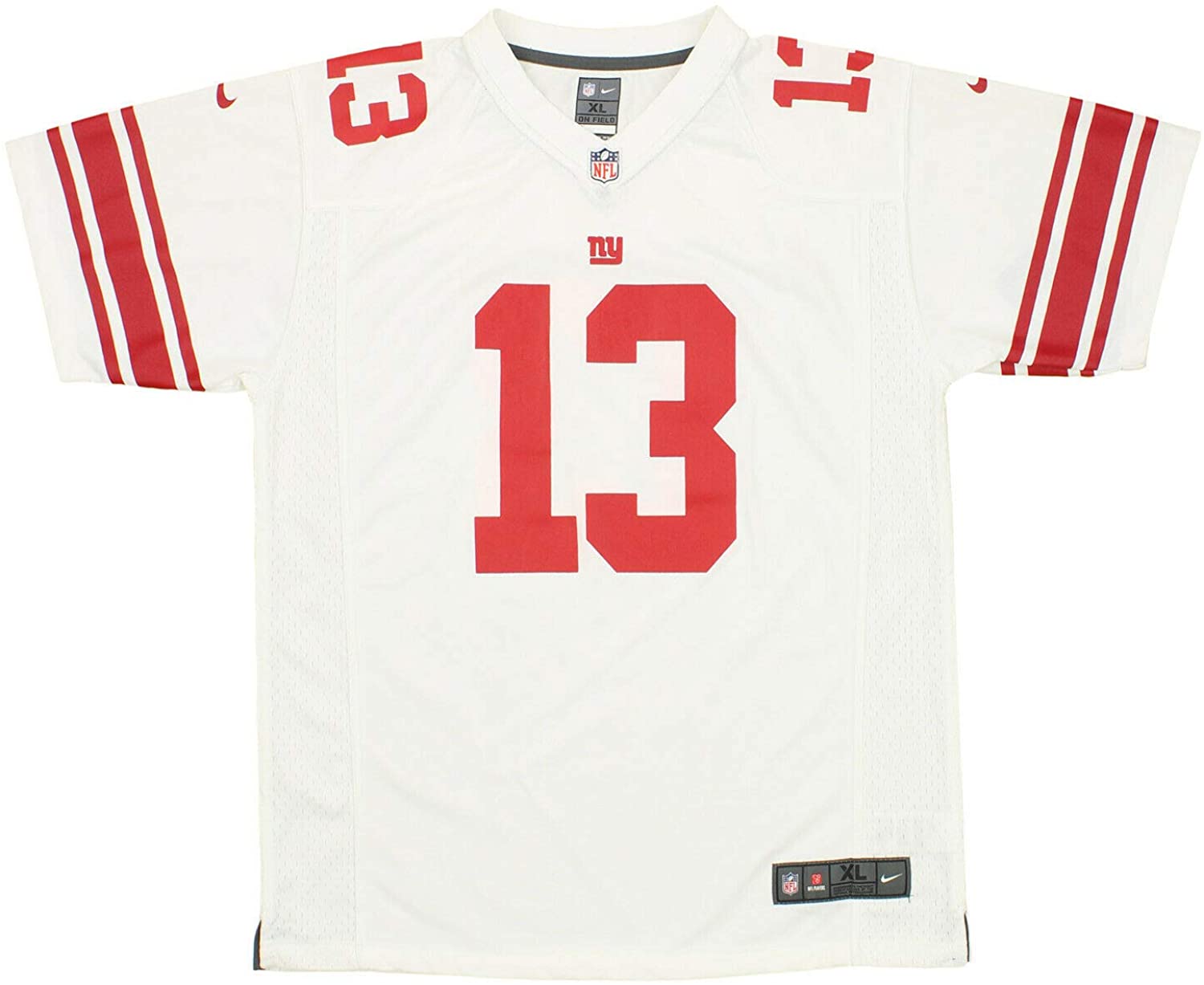 odell beckham red giants jersey